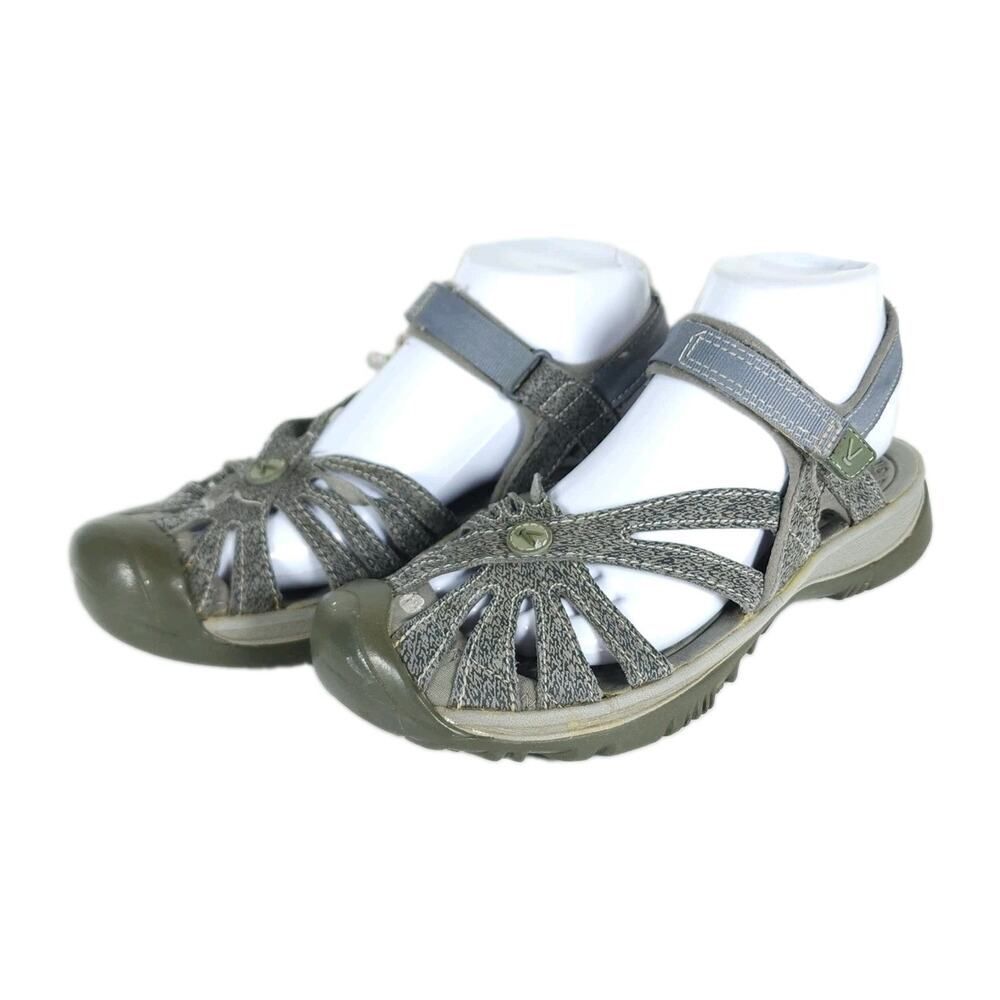 Keen Rose Women's US8 Gargoyle/Raven Gray Closed-toe hiking Sandals